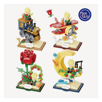 Pantasy 拚奇 小王子 星之遙遙車 星之月牙 收藏積木(86318)