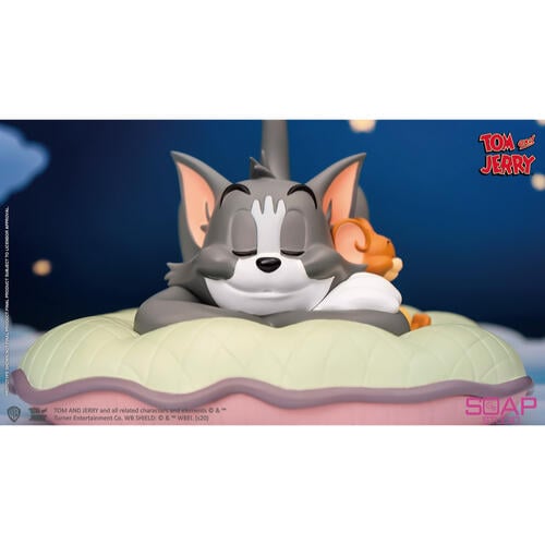 SOAP STUDIO  Tom & Jerry  湯姆貓與傑利鼠 酣睡時光款 雕像