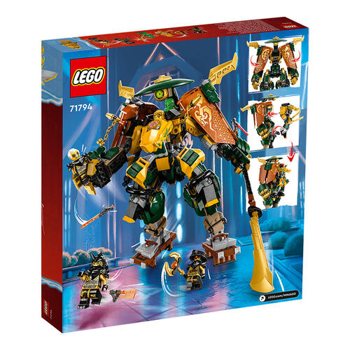 LEGO樂高幻影忍者系列 勞埃德與亞林的忍者小隊機械人 71794