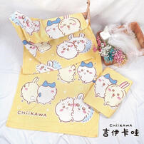 Chiikawa 吉伊卡哇浴巾-好夥伴