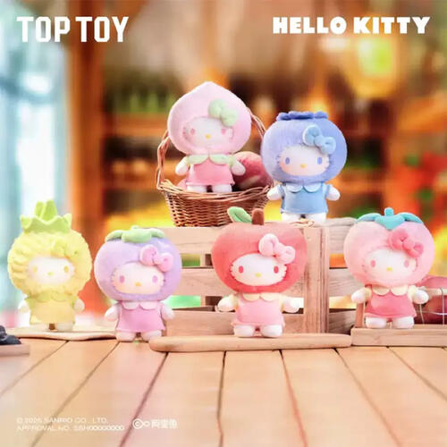 TOPTOY Hello Kitty果香樂園絨毛盲盒-隨機發貨