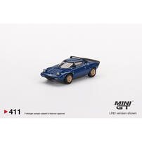 MINIGT	Lancia Stratos HF Stradale Bleu Vincennes 合金車411