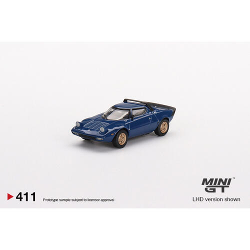 MINIGT	Lancia Stratos HF Stradale Bleu Vincennes 合金車411