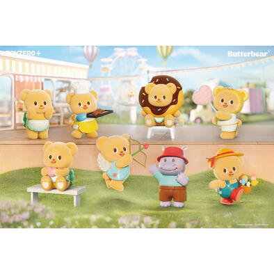 TOYZEROPLUS 黃油小熊 甜蜜日常系列盲盒- 隨機發貨