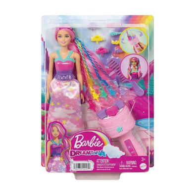 Barbie芭比 夢托邦轉轉髮型遊戲組