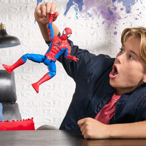 Spider-Man Titan Series Red Blue Classic Spider-Man Figure