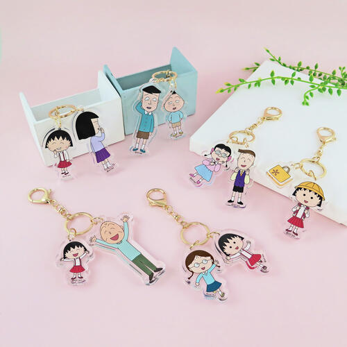 Chibi Maruko 櫻桃小丸子 鑰匙圈-小丸子野口