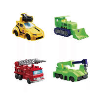 變形金剛 - 可動積木公仔星辰版第二彈- 隨機發貨