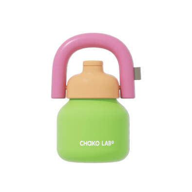 CHAKO LAB 1000ml不鏽鋼保溫拎拎壺#螢火之森