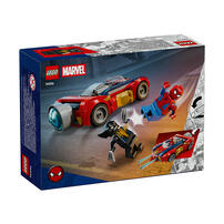 LEGO樂高漫威超級英雄系列 蜘蛛俠汽車大戰猛毒化金鋼狼 76336