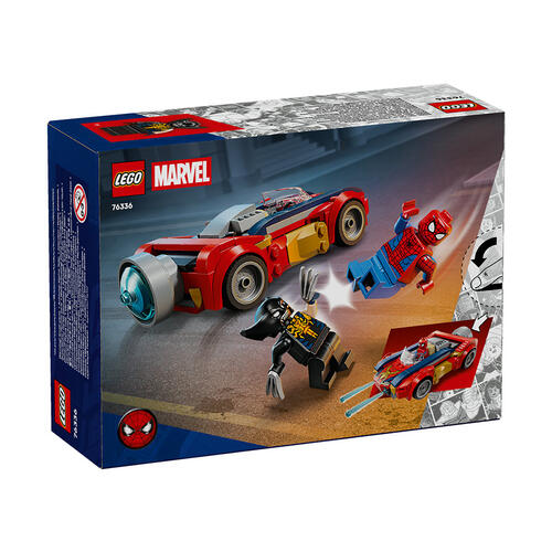 LEGO樂高漫威超級英雄系列 蜘蛛俠汽車大戰猛毒化金鋼狼 76336
