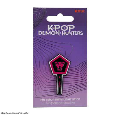 KPop Demon Hunters Kpop獵魔女團 Saja Boys 應援手燈徽章