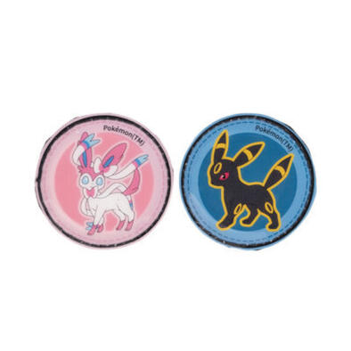 Pokemon寶可夢 徽章2入1組-月亮伊布、仙子伊布