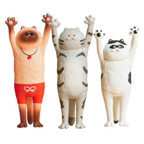 LUYAODESIGN路遙圓創 貓的抱抱公仔盲盒- 隨機發貨