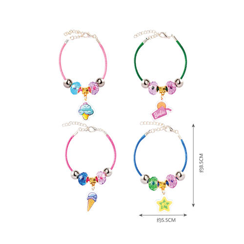 Barbie 芭比-DIY串珠手鍊 - 隨機發貨