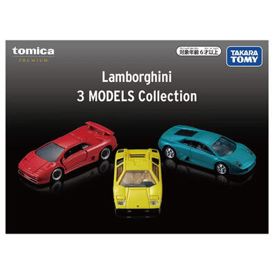TOMICA PRM Lamborghini 3 Models Collection
