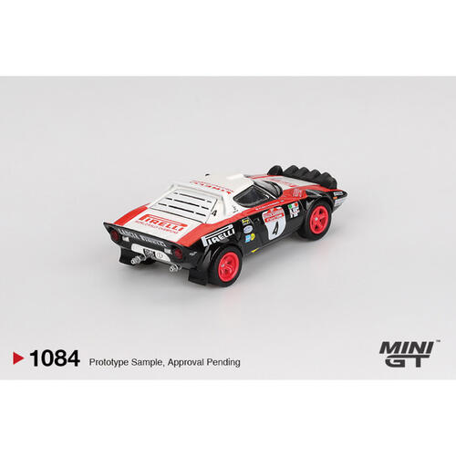 MINIGT Lancia Stratos HF #4 1978 Rally Sanremo Winner 合金車1084
