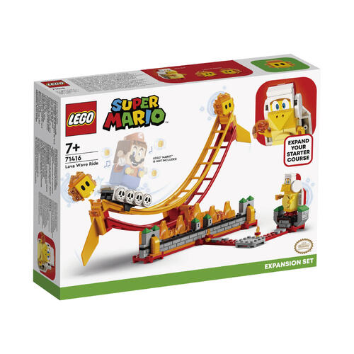 LEGO Super Mario Lava Wave Ride Expansion Set 71416