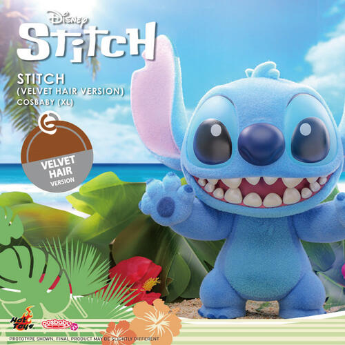 Disney Stitch迪士尼史迪奇藍色植絨玩偶 - XL款