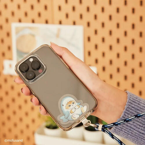 Mofusand 貓福珊迪-手機掛繩及掛片-鯊魚