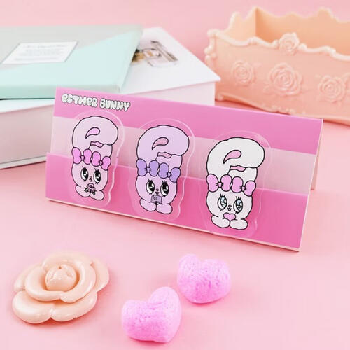 Esther Bunny艾絲樂小兔3入造型夾