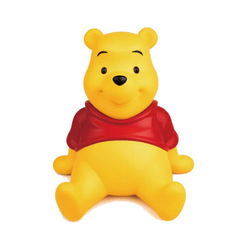 Disney迪士尼	VPB-011-小熊維尼系列&nbsp; 大型搪膠存錢筒 小熊維尼款