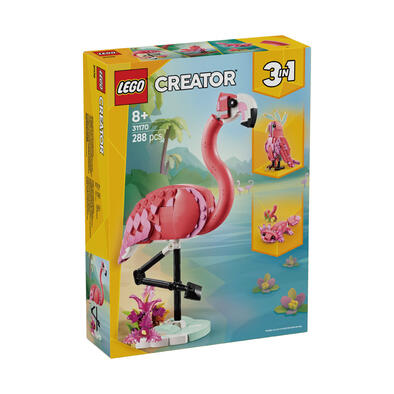 lego creator-3-in-1 野生動物：粉紅紅鶴 31170