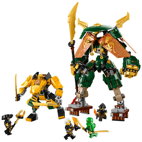 LEGO樂高幻影忍者系列 勞埃德與亞林的忍者小隊機械人 71794