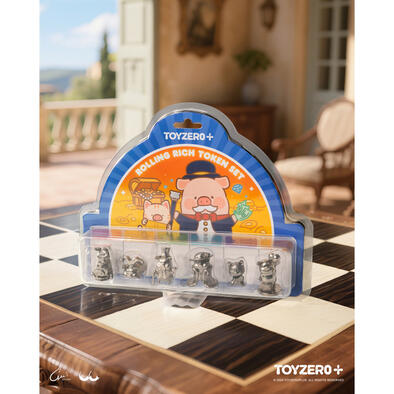 Lulu The Piggy罐頭豬 富豬行動棋子套組