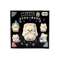 Molynk陌凛 Muni熊星夢序曲12星座系列軟軟解壓公仔 - 盲盒 (單件裝)
