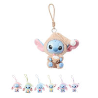 Miniso Disney Stitch 迪士尼史迪奇再困也要吃一口系列搪膠毛絨盲盒- 隨機發貨