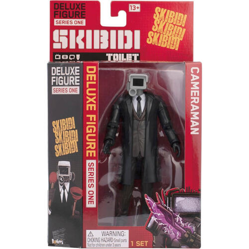 Skibidi Toilet | Cameraman 6" Deluxe Figure