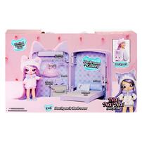 Na!Na!Na! Surprise 3-In-1 Backpack Bedroom Series 3 Playset - Lavender Kitty