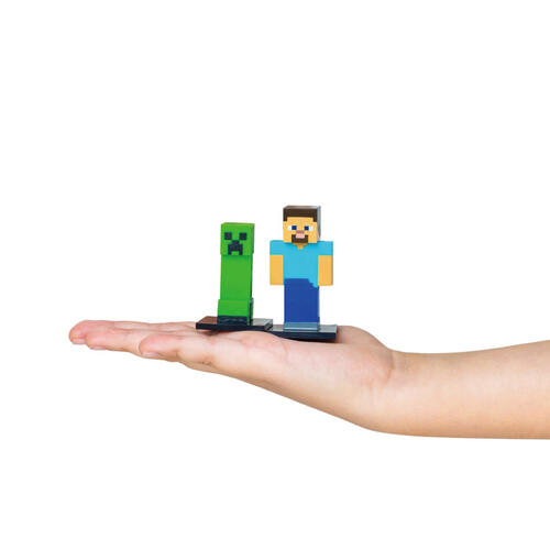 Minecraft創世神 3D公仔十二入豪華組- 隨機發貨