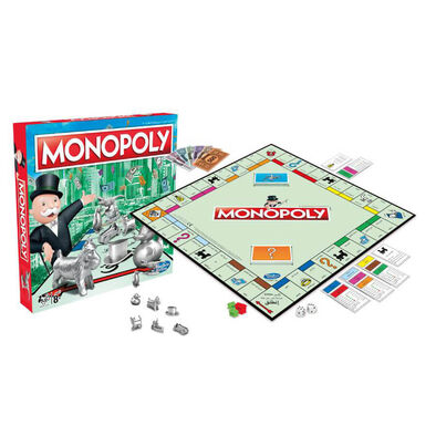 Monopoly地產大亨Monopoly經典 快速成交地產投資遊戲