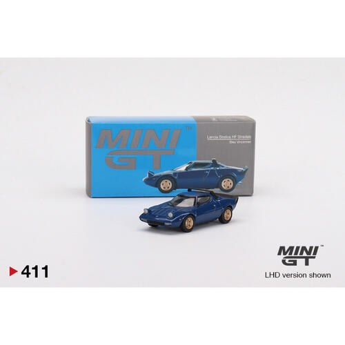 MINIGT	Lancia Stratos HF Stradale Bleu Vincennes 合金車411