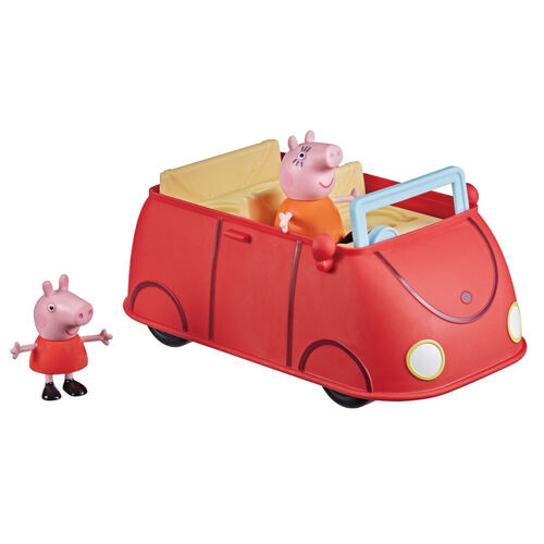 Peppa Pig粉紅豬小妹 佩佩家的小紅車