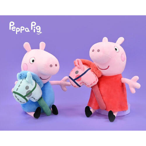 Peppa Pig粉紅豬小妹 6"騎馬打仗款- 隨機發貨