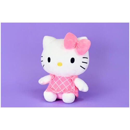 Sanrio三麗鷗	 KT-格子花結款6吋