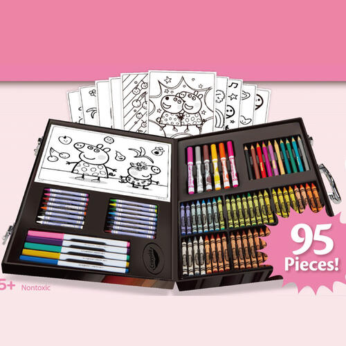 Crayola 粉紅豬小妹 佩佩豬大藝術家套裝