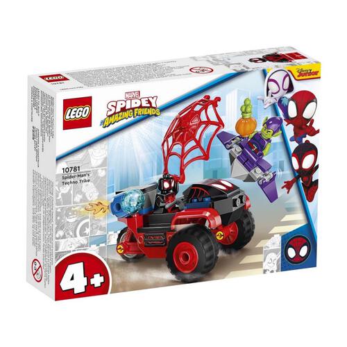 LEGO樂高Spidey Miles Morales: Spider-Man’s Techno Trike 10781
