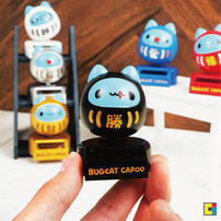 Bugcatcapoo貓貓蟲咖波  達摩祝福太陽能搖搖公仔- 隨機發貨