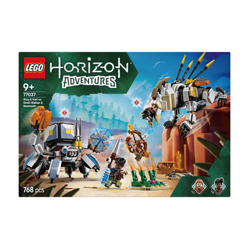 lego 亞蘿伊和華爾大戰殼行者與鋸齒獸 77037