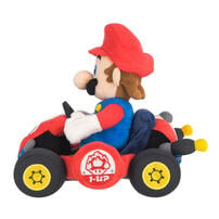 Super Mario超級瑪利歐 賽車世界-瑪利歐絨毛玩偶