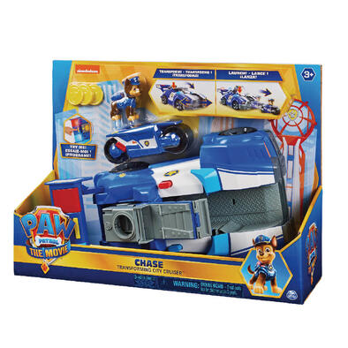 Paw Patrol The Movie Chase&rsquo;s Deluxe Movie Transforming Car