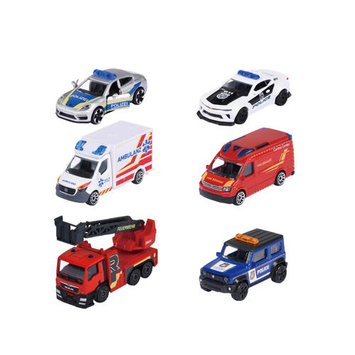 Majorette 美捷輪小汽車-挪威救援3入組-隨機發貨