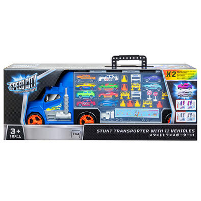 Speed City極速都市 運輸車 含11台車