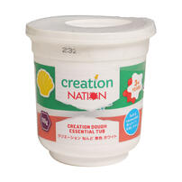 Creation Nation Creation Dough Essential Tub - White