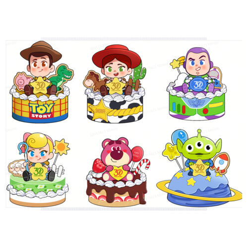 Miniso&nbsp;	迪士尼玩具總動員驚喜派對手辦盲盒- 隨機發貨