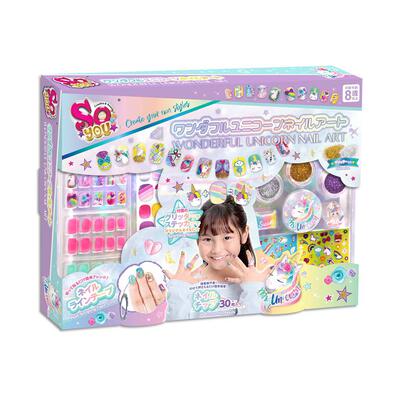 So You 獨角獸夢幻美甲組